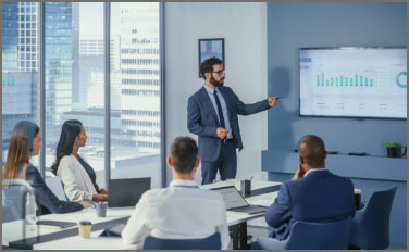 Office Motorized Window treatment Nav